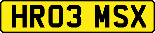 HR03MSX