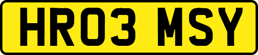 HR03MSY