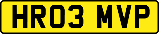 HR03MVP