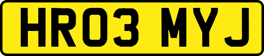 HR03MYJ