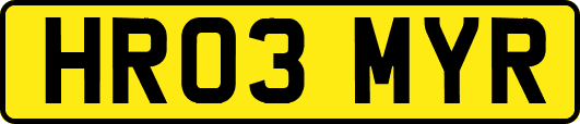 HR03MYR