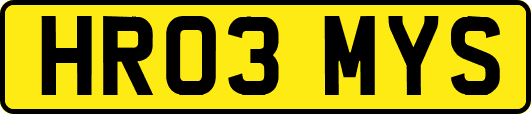 HR03MYS