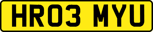 HR03MYU