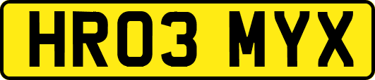HR03MYX