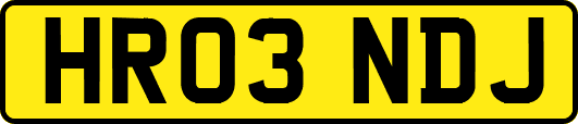 HR03NDJ