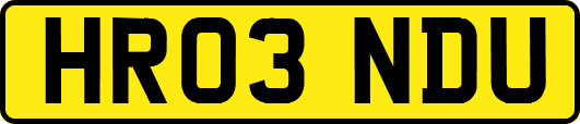 HR03NDU