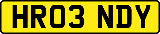 HR03NDY