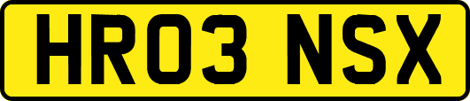 HR03NSX