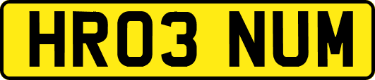 HR03NUM