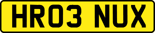 HR03NUX