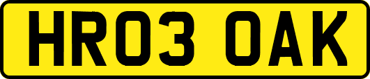 HR03OAK