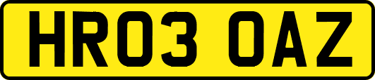 HR03OAZ