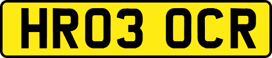 HR03OCR