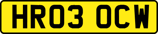 HR03OCW