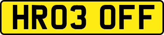 HR03OFF