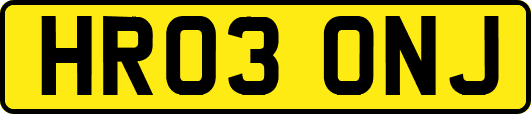 HR03ONJ