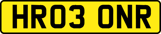 HR03ONR