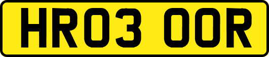 HR03OOR