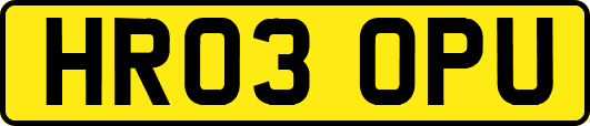 HR03OPU