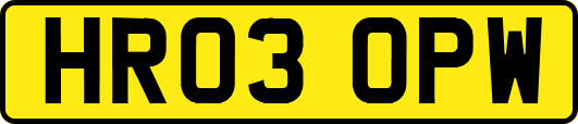 HR03OPW