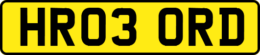 HR03ORD