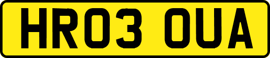 HR03OUA