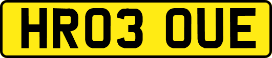 HR03OUE