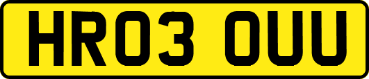 HR03OUU
