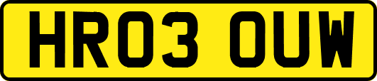 HR03OUW
