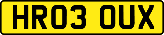 HR03OUX