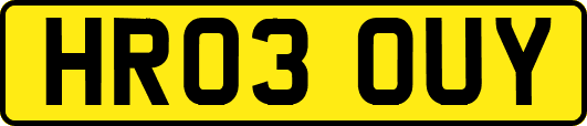 HR03OUY