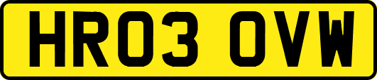 HR03OVW