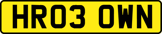 HR03OWN