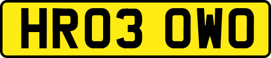 HR03OWO