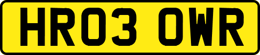 HR03OWR