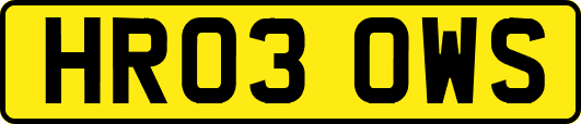 HR03OWS
