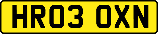 HR03OXN