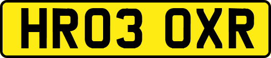 HR03OXR