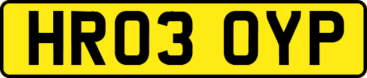 HR03OYP