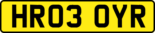 HR03OYR