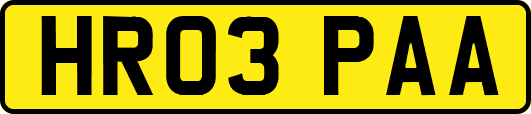 HR03PAA