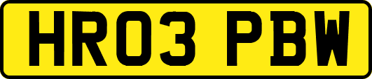HR03PBW
