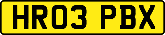 HR03PBX