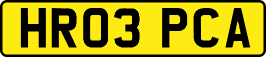 HR03PCA