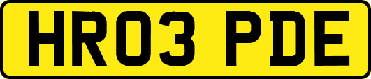 HR03PDE