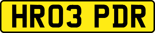 HR03PDR