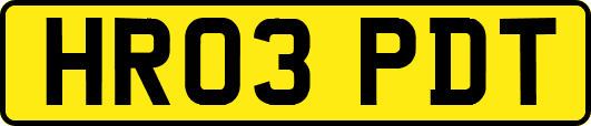 HR03PDT