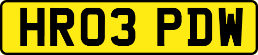 HR03PDW