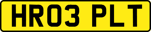 HR03PLT