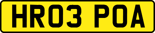 HR03POA